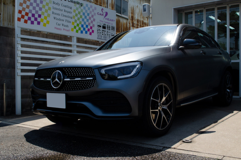 【プロテクションフィルム、コーティング】Mercedes-Benz GLC Coupe Magno Night Edition 2台目