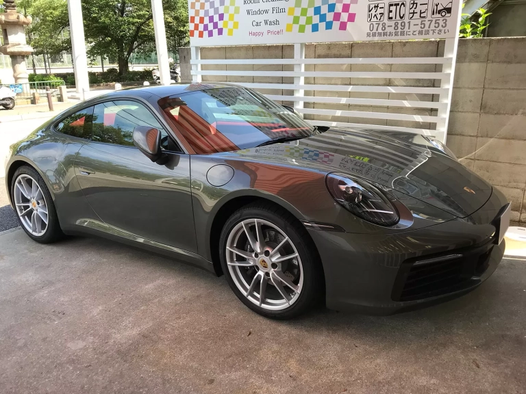 【透明断熱フィルム施工】PORSCHE 911 Carrera (Type 992)