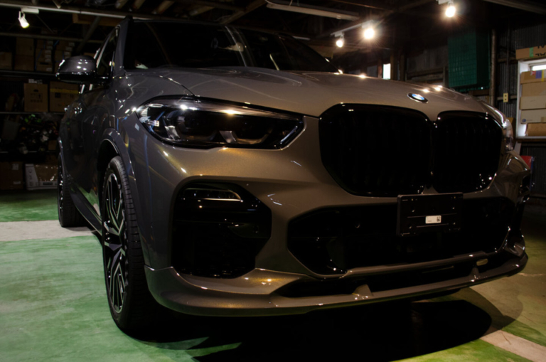 【スモーク断熱フィルム、コーティング】BMW X5 トラバイトグレー (G05)