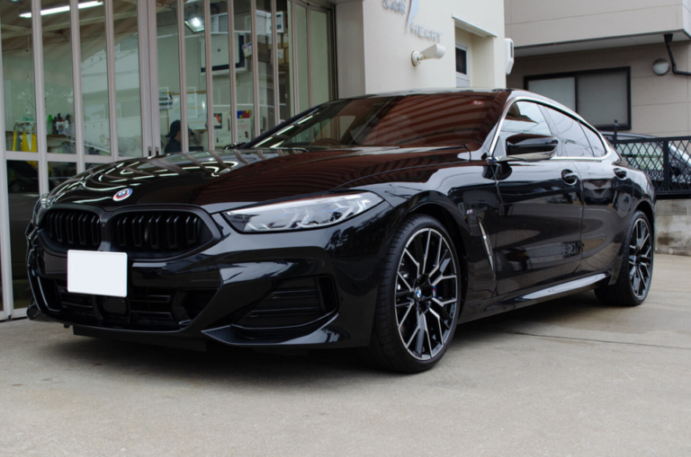 【プロテクションフィルム、コーティング】BMW 840i グランクーペ (G16) ブラックサファイア