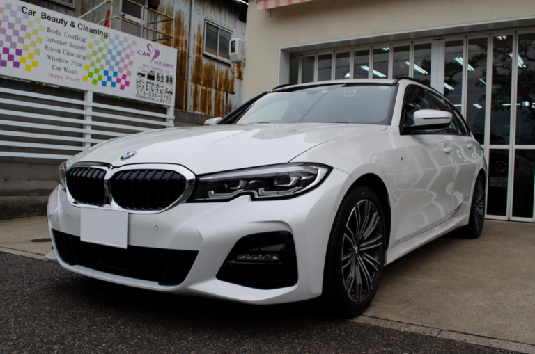 【プロテクションフィルム、コーティング】BMW 320d G21 アルピンホワイト