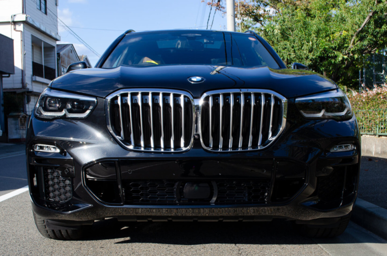【プロテクションフィルム、コーティング】BMW X5 ブラックサファイア
