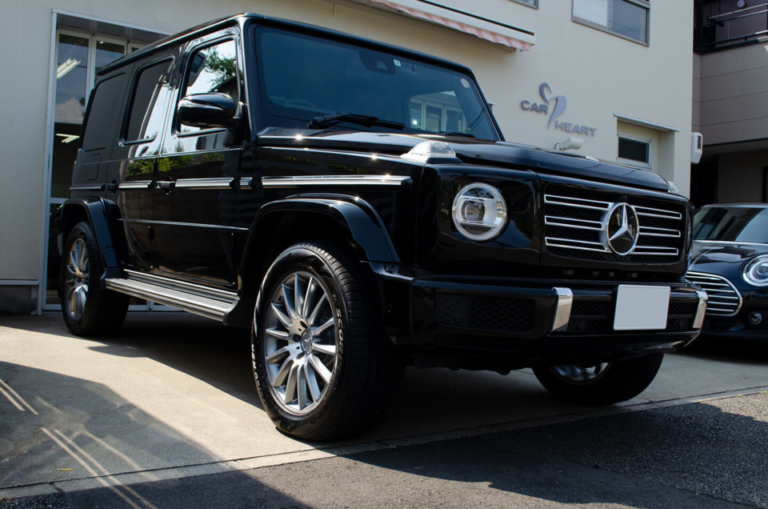 【スモーク断熱フィルム、コーティング】Mercedes-Benz G350d オブシディアンブラック