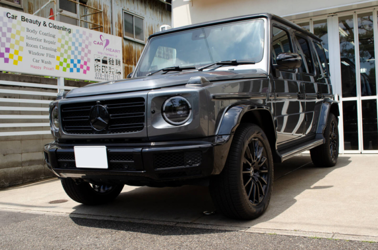 【プロテクションフィルムなど】Mercedes-Benz G400d manufaktur Edition セレナイトグレー