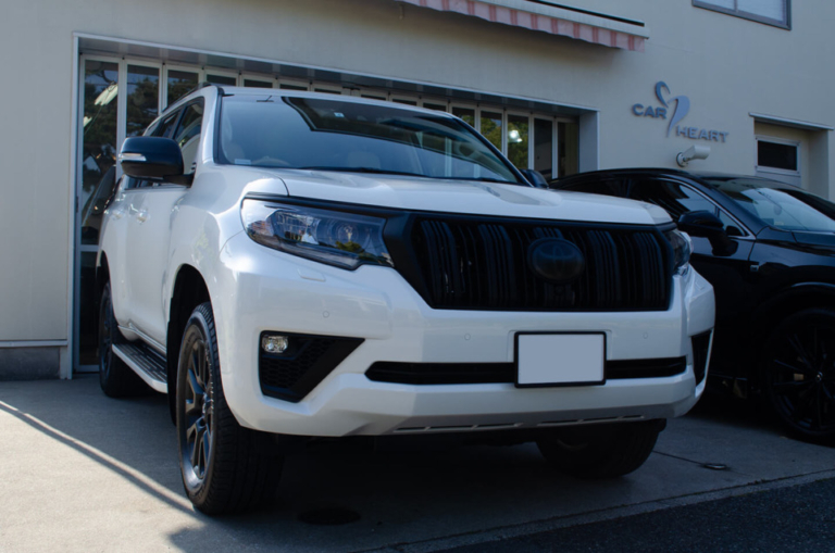 【スモーク断熱フィルム】LAND CRUISER PRADO ホワイトパールクリスタルシャイン
