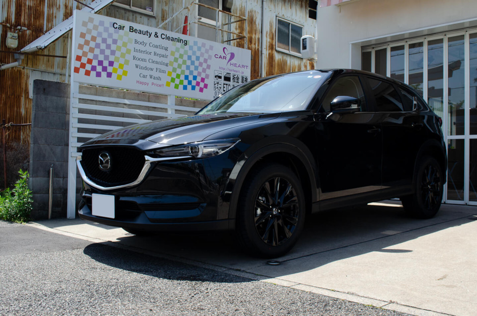 コーティングなどを施工したCX-5 BLACK TONE EDITION