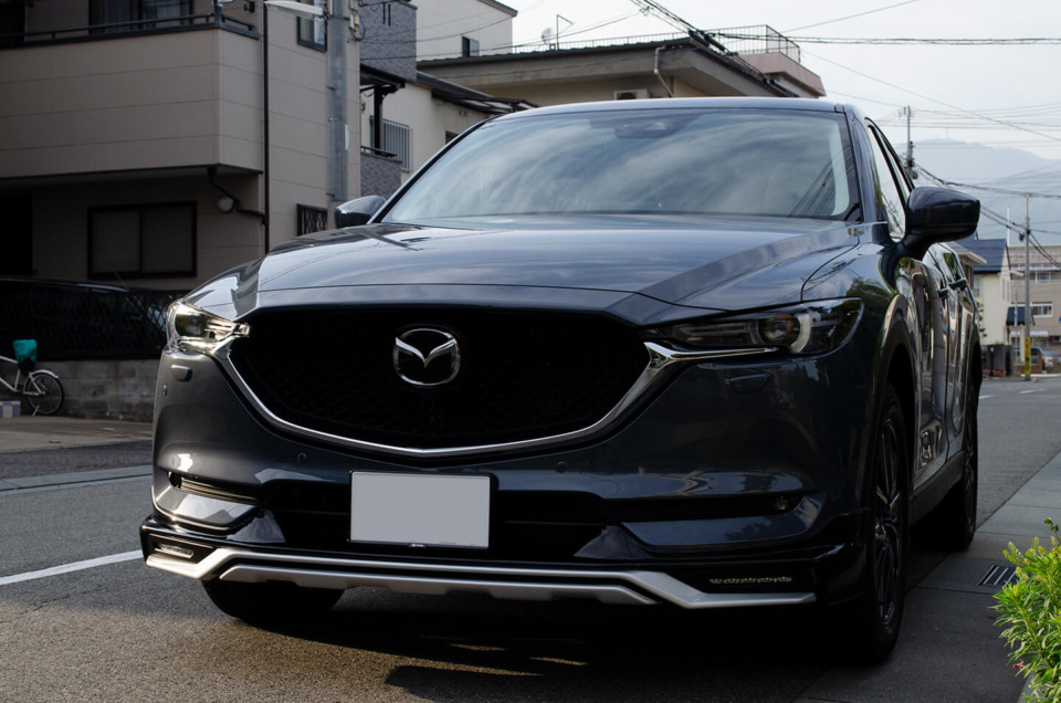 コーティングとフィルムを施工したMAZDA CX-5 ポリメタルグレーメタリック