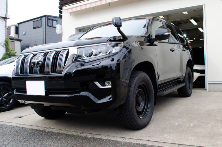 【スモーク断熱フィルム】TOYOTA LAND CRUISER PRADO 202ブラック