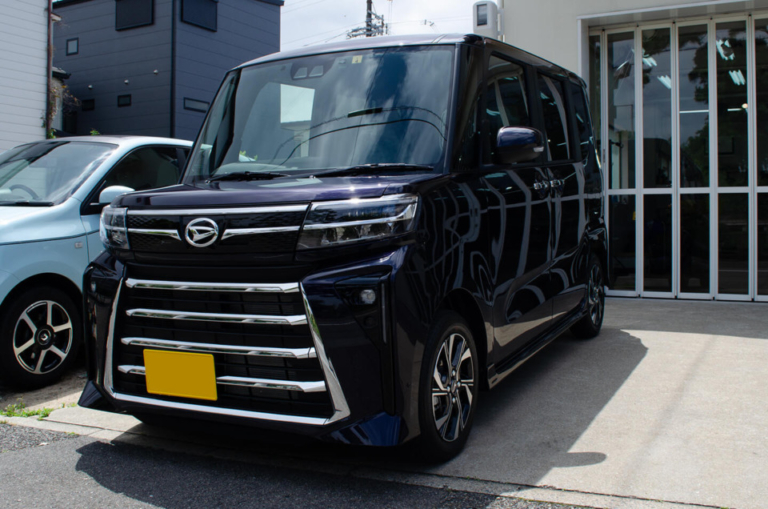 DAIHATSU TANT CUSTOM クールバイオレットクリスタルシャイン〈P19〉