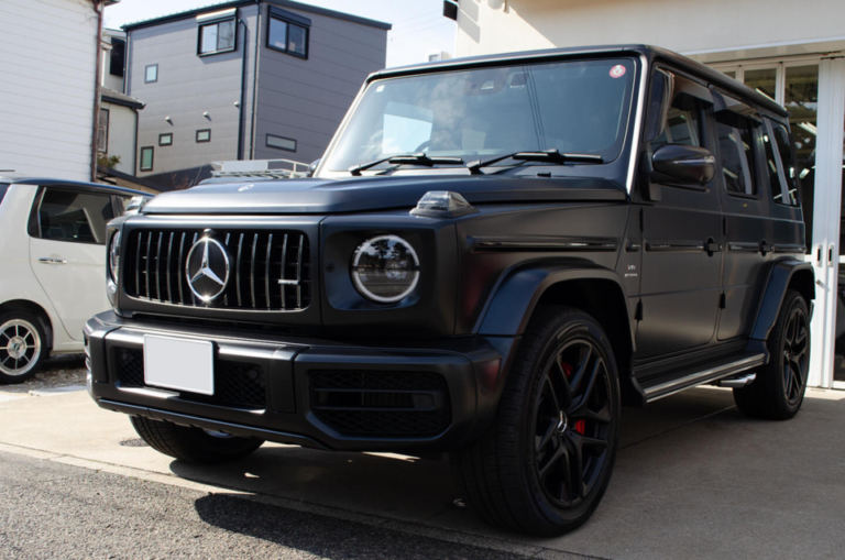 【プロテクションフィルム&コーティング】Mercedes-AMG G63 マグノナイトブラック