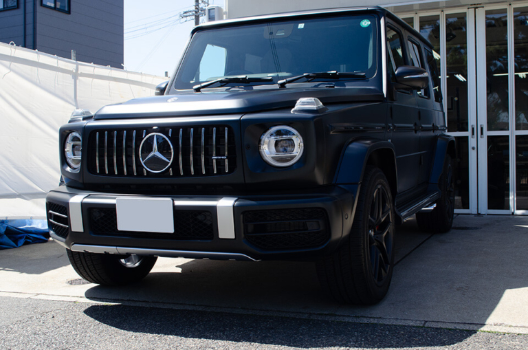 【プロテクションフィルム】Mercedes-AMG G63 マグノナイトブラック