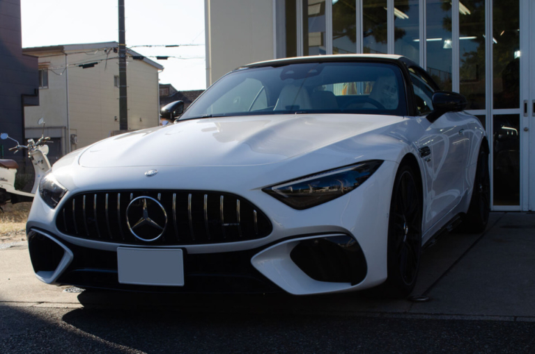 【プロテクションフィルム、コーティング】Mercedes-AMG SL63 4MATIC+ オパリスホワイト