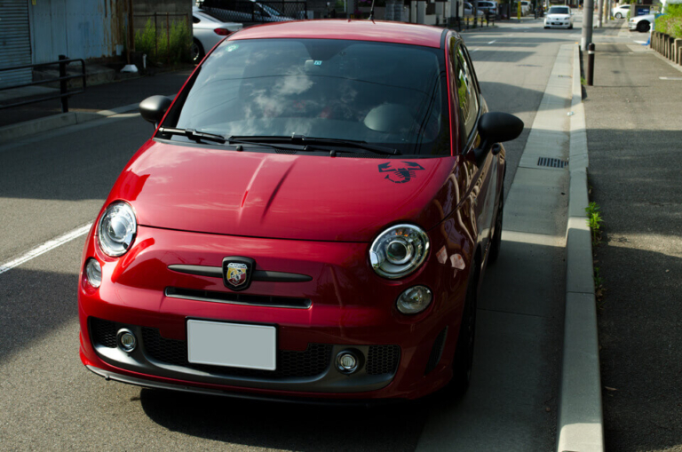 【プロテクションフィルム施工】ABARTH 595 Competizione Scorpio
