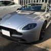 フロント三面に透明断熱フィルムを施工したASTON MARTIN V8 Vantage N430