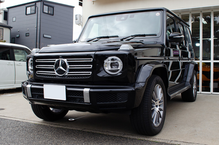 【プロテクションフィルム】Mercedes-Benz G400d オブシディアンブラック
