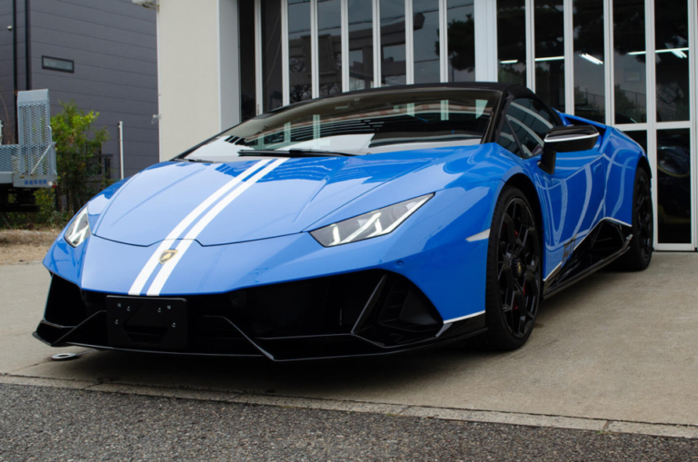 Lamborghini Huracán EVO Spyder BLU LE MANS