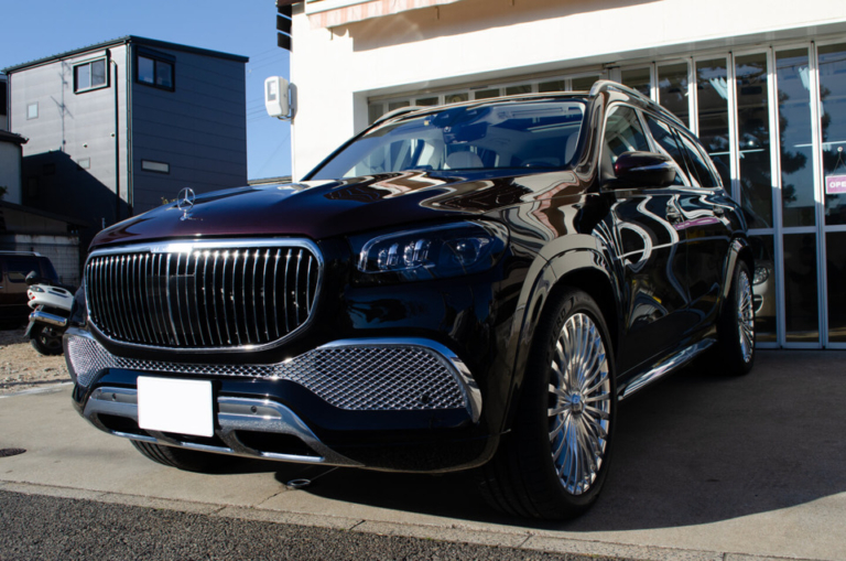 【プロテクションフィルム、コーティング】Mercedes-MAYBACH GLS600 オブシディアンブラック/ルビーライトレッド