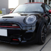 ヘッドライトリペア(研磨+プロテクションフィルム / スモーク)を施工したMINI JCW (F56)