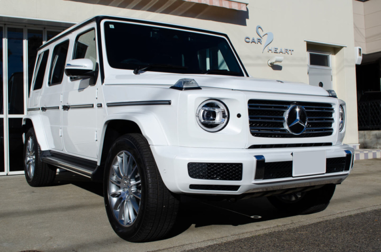 【プロテクションフィルム、コーティング】Mercedes-Benz G400d ポーラホワイト