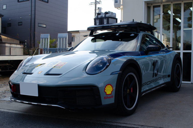 【プロテクションフィルム】PORSCHE 911 Dakar シェードグリーンメタリック