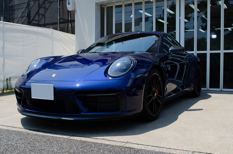 【プロテクションフィルム】PORSCHE 911 Carrera GTS ゲンチアンブルー (Type 992)