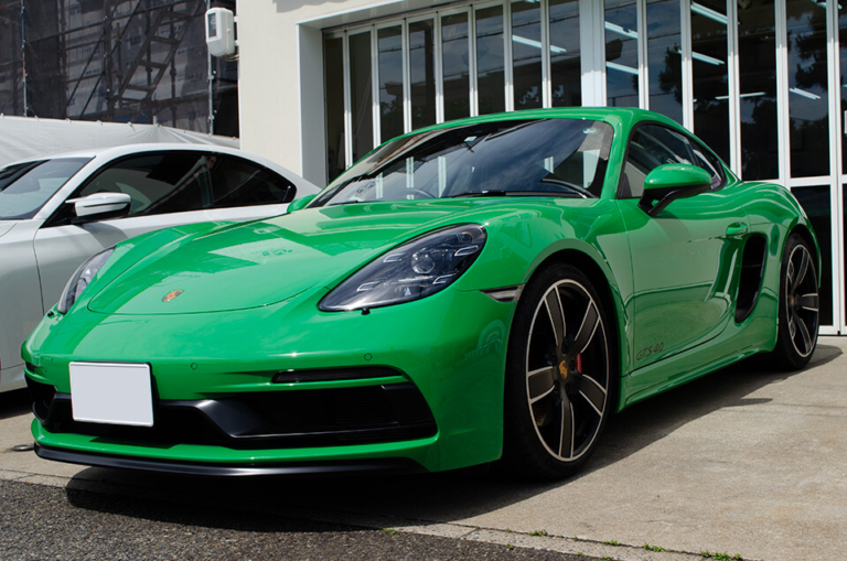【プロテクションフィルム】PORSCHE 718 Cayman GTS パイソングリーン