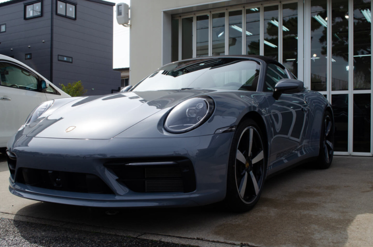 【プロテクションフィルム、コーティング】Porsche 911 Targa 4 (Type 992) アークティックグレー