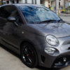 コーティングとプロテクションフィルムを施工したABARTH 595 COMPETIZIONE グリジオレコード