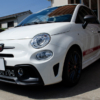 ボンネットなどにプロテクションフィルムを施工したABARTH 595 コンペティツィオーネ