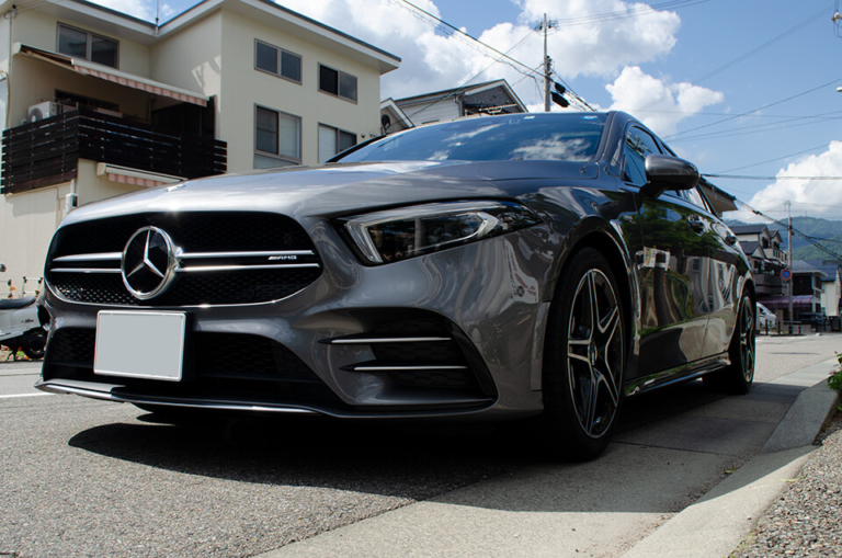 【プロテクションフィルム、コーティング】Mercedes-AMG A35 セレナイトグレー