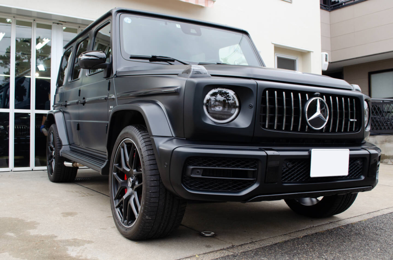 【プロテクションフィルム、コーティング】Mercedes-AMG G63 マグノナイトブラック
