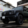 コーティングとラッピングを施工したメルセデスAMG G63 Edition Matt Black (W463)