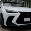 コーティングを施工したAZ20型 LEXUS NX ホワイトノーヴァガラスフレーク