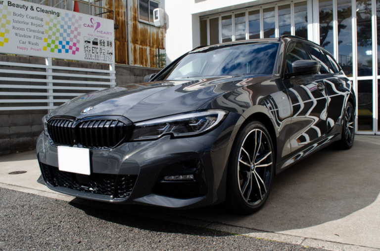 【ウィンドウフィルム、コーティング】BMW 320d ツーリング (G21) トラバイトグレー