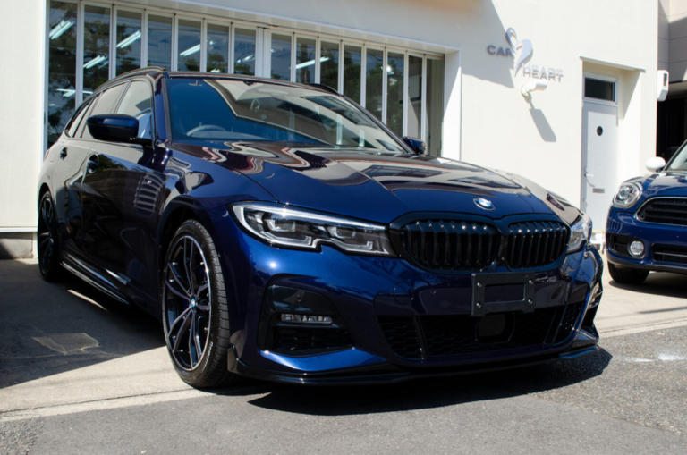 【プロテクションフィルム、コーティング】BMW 320d ツーリング (G21)  タンザナイトブルー