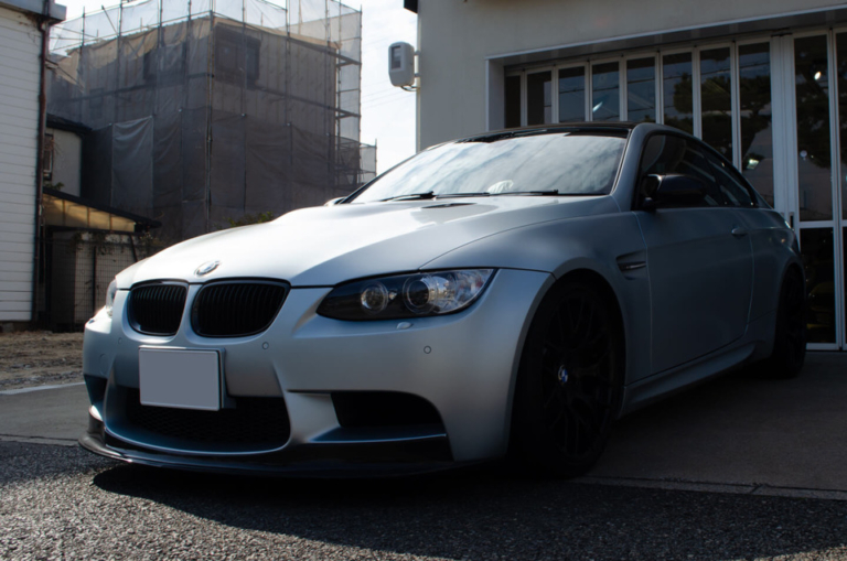 【プロテクションフィルム、コーティング】BMW M3 Coupé Frozen Silver Edition