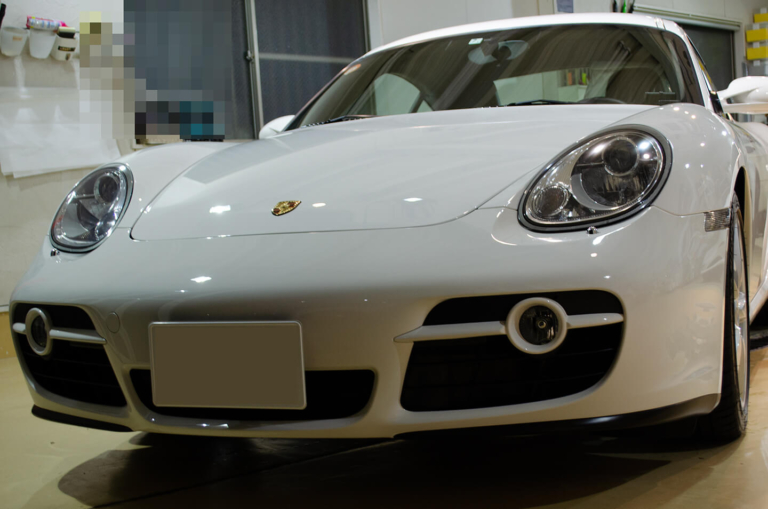 【ストーンガード張替など】PORSCHE Cayman