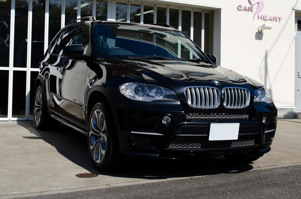 コーティングを施工したBMW X5 xDrive 35d blueperformance