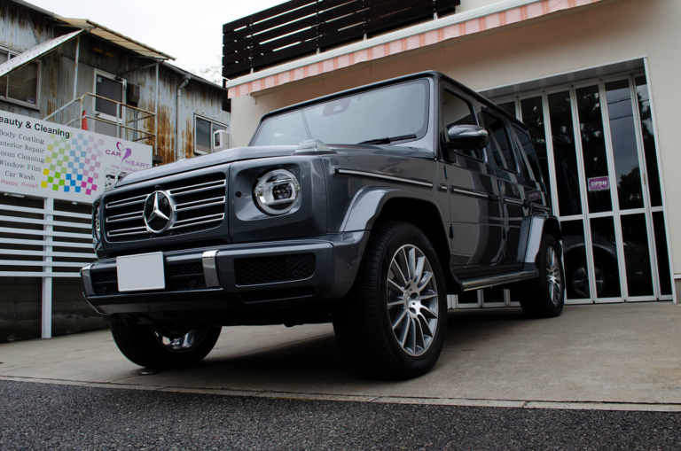 【コーティング・フィルムなど】Mercedes-Benz G350d(W463) セレナイトグレー