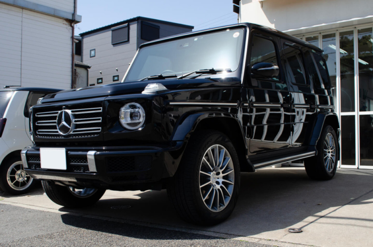 【プロテクションフィルム、コーティング】Mercedes-Benz G350d オブシディアンブラック