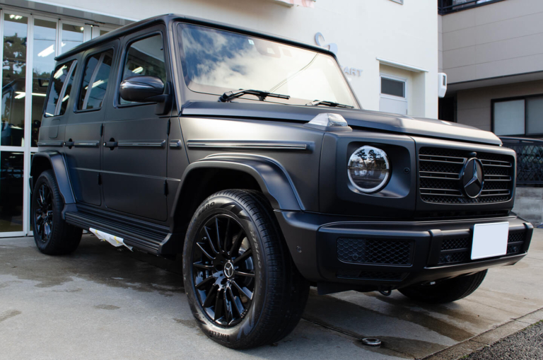 【プロテクションフィルム】Mercedes-Benz G400d マグノナイトブラック