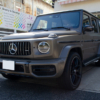 プロテクションフィルムなどを施工した メルセデスAMG G63 マニュファクチャラー エディション