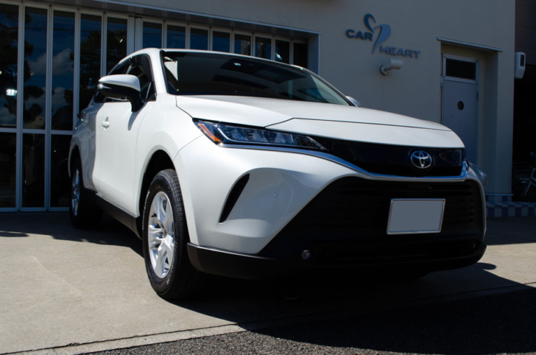 【プロテクションフィルム、コーティング】TOYOTA HARRIER  ホワイトパールクリスタルシャイン(070)