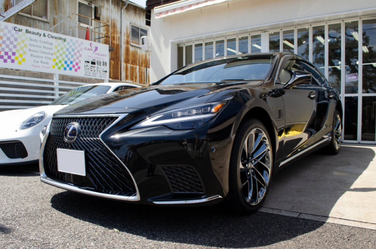 【プロテクションフィルム、コーティング】LEXUS LS500h グラファイトブラックガラスフレーク〈223〉