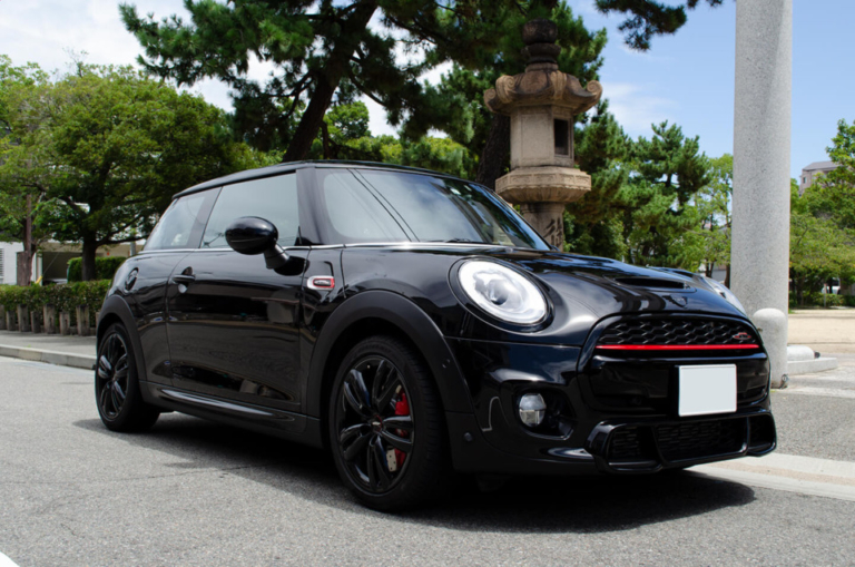 【デントリペア&プロテクションフィルム】2017年式 MINI COOPER (F56) ミッドナイトブラック