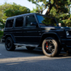 コーティングとプロテクションフィルムを施工したメルセデス AMG G63 マットブラック