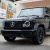 コーティングを施工したメルセデス AMG G63 オブシディアンブラック