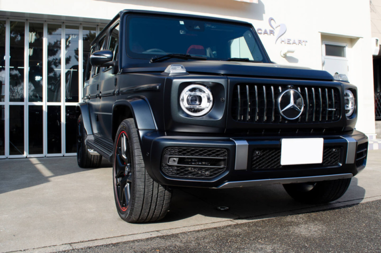 【マット塗装にプロテクションフィルム】Mercedes-AMG G63 マグノナイトブラック