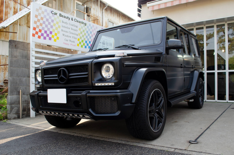 【プロテクションフィルム、コーティング】Mercedes-AMG G63 マグノナイトブラック