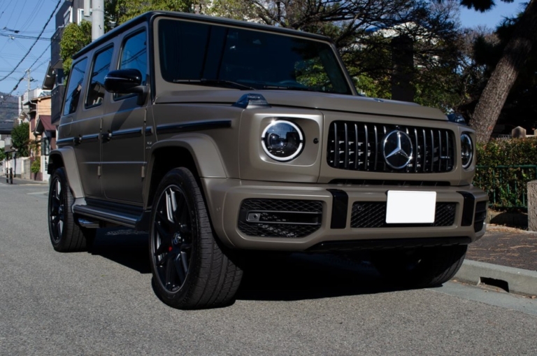 【マット塗装にプロテクションフィルム】Mercedes-AMG G63 manufaktur Edition 4台目